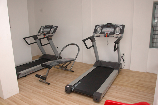 Gymnasium facilities and arrangement:	